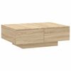 vidaXL Stolik kawowy, dąb sonoma 90x60x31 cm, materiał drewnopochodny