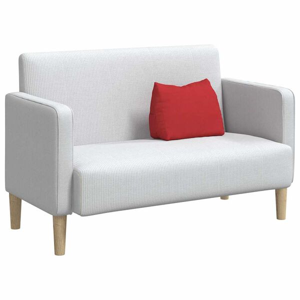 vidaXL Poduszka na plecy Czerwony 45 x 20 x 35 cm tkanina