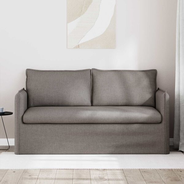 vidaXL Sofa Ciemnoszary