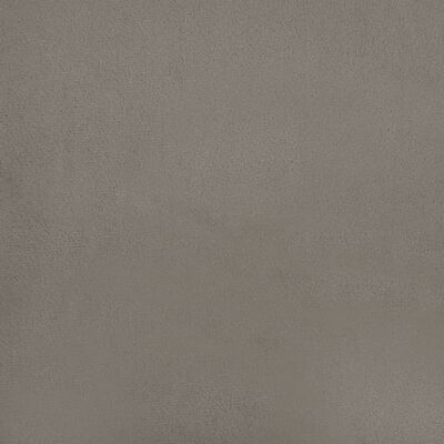 vidaXL Panele ścienne, 12 szt., jasnoszare, 60x15 cm, aksamit, 1,08 m²