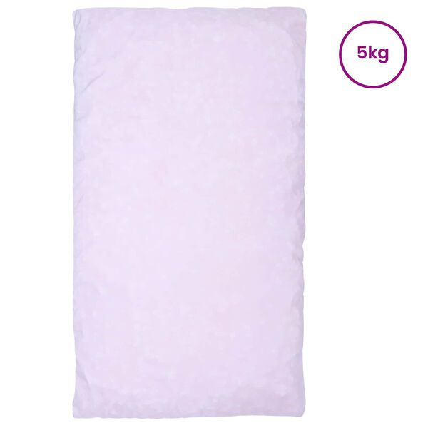 vidaXL Rozdrobnione wypełnienie pianą R&oacute;żowy 5 kg Poliuretan