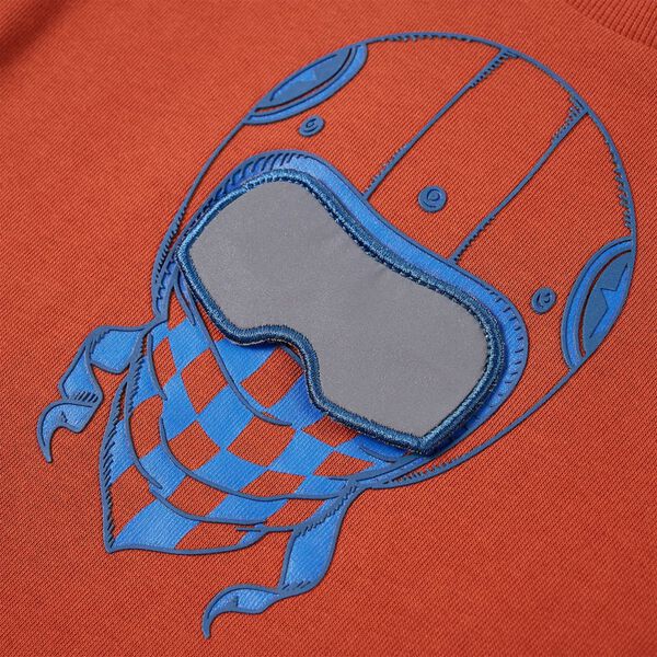 Bluza dziecięca, jasnordzawa, 116