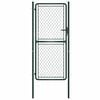 vidaXL Brama ogrodowa stalowa 100x175 cm zielona