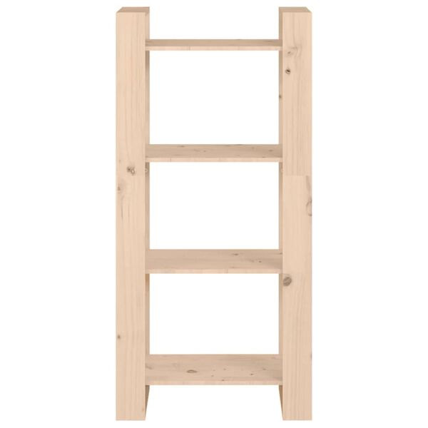 vidaXL Regał na książki/przegroda, 60x35x125 cm, drewniany