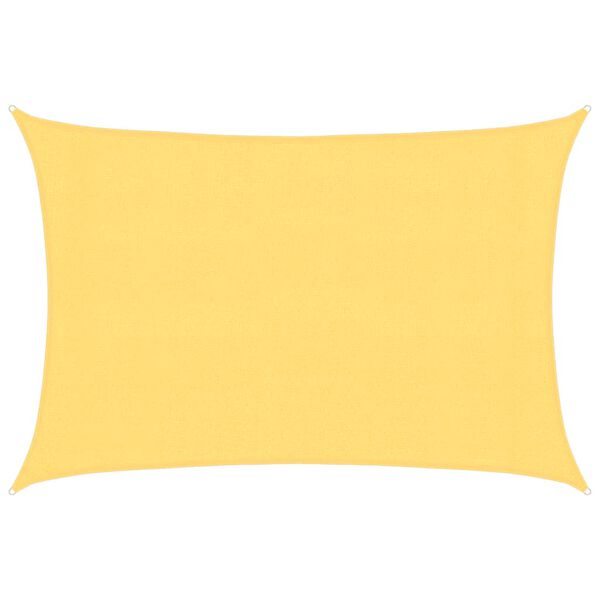 vidaXL Żagiel przeciwsłoneczny, 160 g/m&sup2;, beżowy, 3x5 m, HDPE