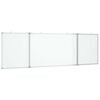 vidaXL Tablica magnetyczna, składana, 160x60x1,7 cm, aluminiowa