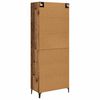 vidaXL Highboard Stare drewno 69,5 x 34 x 180 cm
