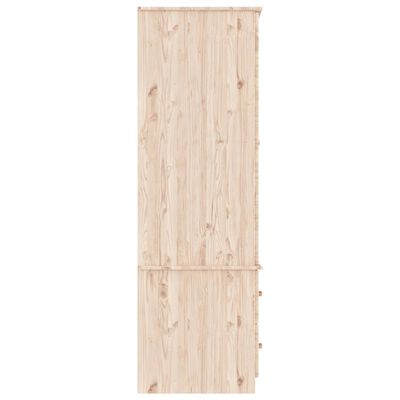 vidaXL Szafa ALTA, 90x55x170 cm, lite drewno sosnowe
