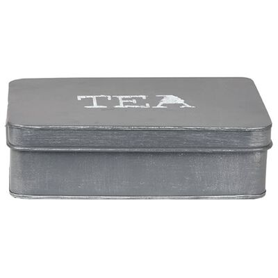 LABEL51 Pudełko na herbatę, 27x19x8 cm, antyczna szarość