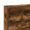 vidaXL Zagłówek do przechowywania z półką Dąb wędzony 75 cm