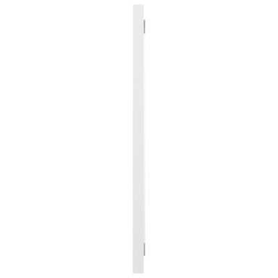 vidaXL 2-cz. zestaw mebli łazienkowych, wysoki połysk, biały, płyta