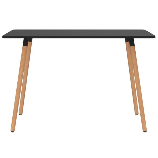 vidaXL 5-częściowy zestaw mebli jadalnianych, szary