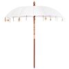 vidaXL Baliński Parasol Kremowy 215 x 215 x 260 cm