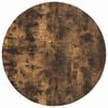 vidaXL Blat stołu Wędzony dąb &Oslash; 60 x 1,5 cm Materiał drewnopochodny