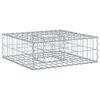 vidaXL Podniesione ł&oacute;żko gabionowe 60 x 60 x 20 cm Stal Galwanizowana
