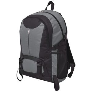 vidaXL Plecak turystyczny 40 L, czarno-szary