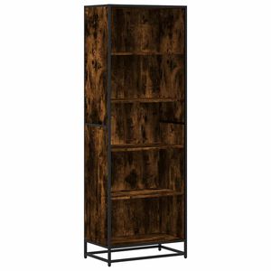 vidaXL Regał, przydymiony dąb, 60x35x170,5 cm, materiał drewnopochodny