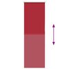 vidaXL Roleta zaciemniająca Red 40x150 cm Szerokość tkaniny 35,7 cm