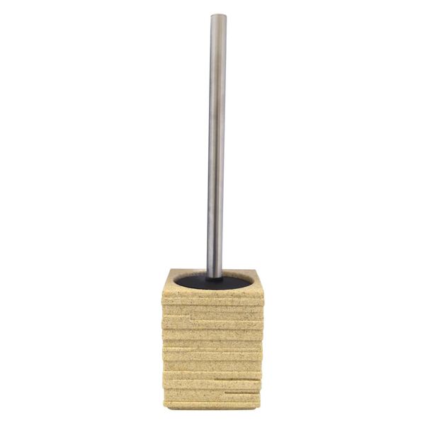 RIDDER Szczotka toaletowa z uchwytem w ceglany wz&oacute;r, ecru