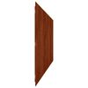 vidaXL Obrzeża trawnikowe, 10 szt., 25x103 cm, giętkie, stal Corten