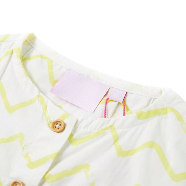 Koszulka dziecięca z kr&oacute;tkimi rękawami, ecru, 92