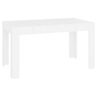 vidaXL Stół jadalniany, biały, 140x74,5x76 cm, materiał drewnopochodny