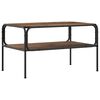 vidaXL Stolik boczny Stare drewno 100 x 50 x 46 cm Drewno inżynieryjne