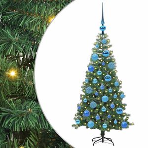 vidaXL Choinka Zielony 120 cm PVC