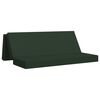 vidaXL Składana Sofa Ł&oacute;żko 180 x 67 x 45 cm Ciemnozielony