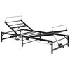vidaXL Elektro Regulowany Stelaż Ł&oacute;żka Czarny 75 x 190 cm Stal