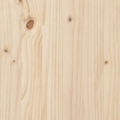 vidaXL Stolik ogrodniczy z półką, 82,5x50x75 cm, lite drewno sosnowe