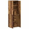 vidaXL Highboard Stare drewno 60 x 35 x 180 cm Materiał drewnopochodny