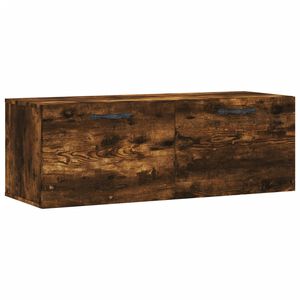 vidaXL Szafka wisząca, przydymiony dąb, 100x36,5x35 cm