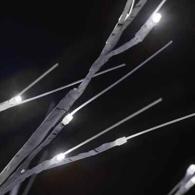 vidaXL Wierzba z oświetleniem, 200 zimnych białych LED, 2,2 m