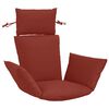 vidaXL Poduszka Adirondack PUTTEN 100% poliester czerwony