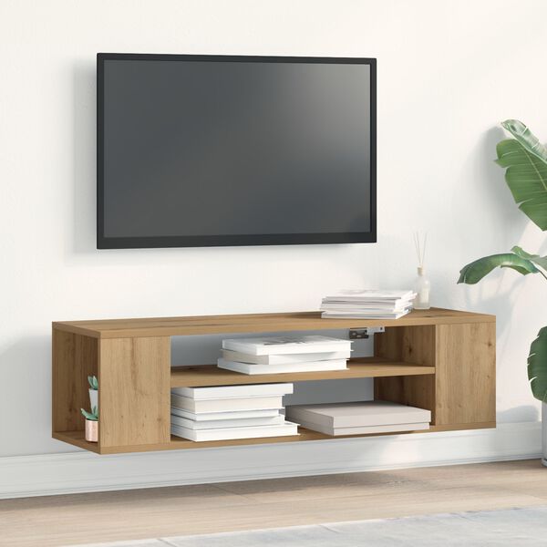 vidaXL Szafka pod telewizor artisian oak 100 x 30 x 26,5 cm