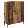 vidaXL Highboard Montowane na ścianie Stare drewno 69,5 x 34 x 180 cm