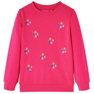 Bluza dziecięca, jaskrawy r&oacute;ż, 92