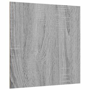 vidaXL Panele dekoracyjne 12 szt. Szary Sonoma 30 x 30 x 0.27 cm