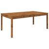 vidaXL St&oacute;ł do kolacji w ogrodzie naturalny 196 x 100,5 x 75 cm