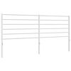 vidaXL Metalowe wymienne wezgłowie, białe, 193 cm