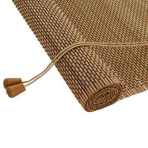 vidaXL Roleta brązowy 130 x 220 cm Bambus