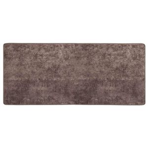 vidaXL Chodnik dywanowy MARSA Szary 50 x 100 cm Poliester i PVC