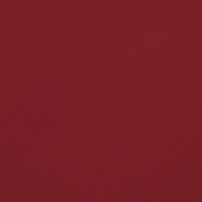vidaXL Prostokątny żagiel ogrodowy, tkanina Oxford, 2x4,5 m, czerwony
