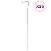 vidaXL Śledzie do namiotu, 25 szt., 23 cm, &Oslash;3 mm, stal galwanizowana