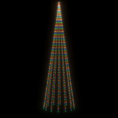vidaXL Choinka z kołkiem gruntowym, 1134 kolorowe LED, 800 cm