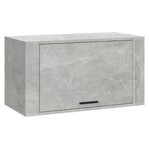 vidaXL Ścienna szafka na buty, szarość betonu, 70x35x38 cm