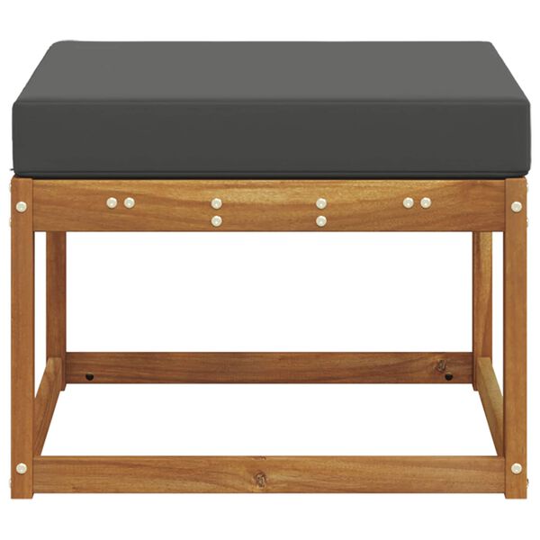 vidaXL Pufa na zewnątrz Lite Drewno Akacji Naturalny