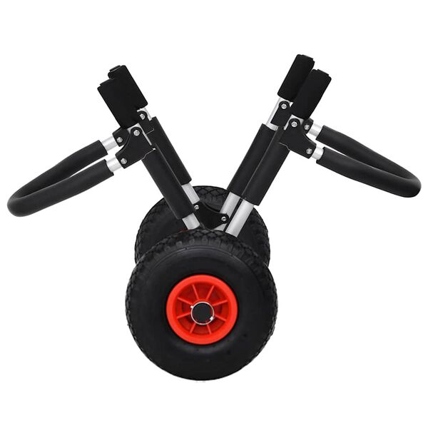 vidaXL W&oacute;zek SUP na 2 deski surfingowe, składany, 90 kg, aluminiowy