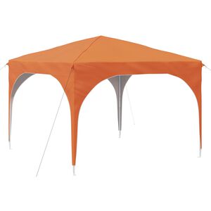 vidaXL Namiot imprezowy rozkładany 290 x 290 x 245 cm pomarańczowy
